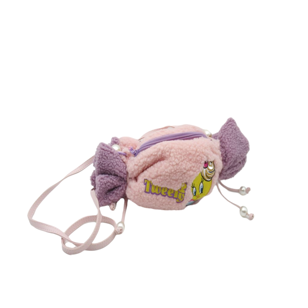 Plush candy bag